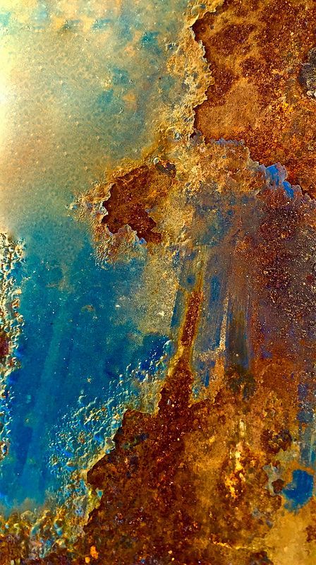 Rocket Rust | Ann Kate Davidson | Ann Kate Davidson | Flickr Corrosion Art, Kate Davidson, Rust Painting, Rust Texture, Decay Art, Rust Art, Rust Patina, Rough Texture, Peeling Paint