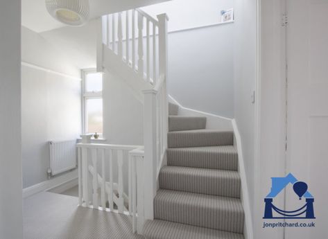 Loft conversion stairs photos | Jon Pritchard Ltd Loft Extension Stairs, Stairs Into Loft, Staircase To Loft Conversion, Loft Bedroom Stairs, Loft Conversion Staircase, Attic Conversion Stairs, Loft Conversions Ideas, Attic Room Stairs, Loft Conversion Office