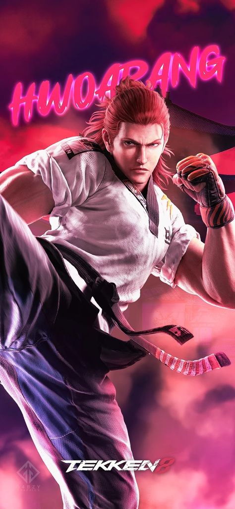 Hwoarang Tekken Wallpaper, Tekken 8 Hwoarang, Tekken 8 Characters, Tekken 8 Wallpaper, Hwoarang Tekken 8, Hwoarang Tekken, Tekken Characters, Alucard Tepes, Tekken Wallpaper