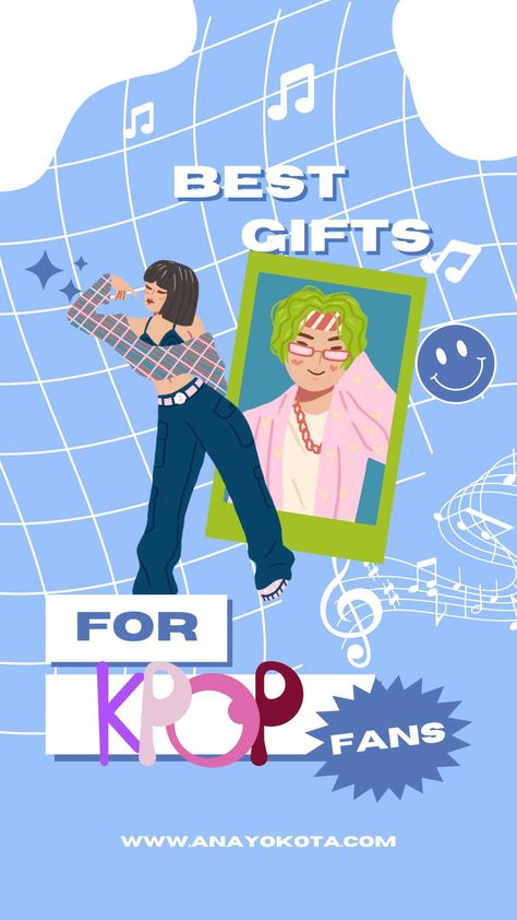 Give your K-Pop fan a gift they'll never forget with these awesome and unique gifts! From apparel to collectibles, you’ll find it all here in our guide of the best gifts for any K-Pop enthusiast. #kpop #koreangifts #kpopgifts #kpopidols #gifts Kpop Inspired Gifts, Birthday Gift Ideas For Kpop Fans, K Pop Birthday Gift Ideas, K-pop Concert Freebies Ideas, Birthday Gifts For Kpop Fans, Kpop Fan Gift Ideas, Diy Gifts For Kpop Fans, Gifts For Kpop Friends, Diy Kpop Gifts