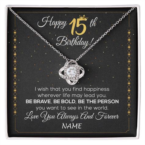 Personalized Happy 15Th Birthday Necklace For Her Girls Daughter Niece Sister Goddaughter Granddaughter 15 Year Old Birthday Customized Gift Box Message Card This Necklace Comes With A Message Card And Gift Box For 2008 15th Birthday 2008 15th Gifts Classic Vintage Retro fifteen Old Born In 2008 15 Years Old Best Gift For 15th Quotes For Him Her Present Ideas For Men Women Clothes Men Funny New Necklace Customized Pendant Jewelry Necklaces For Women Anniversary Birthday Christmas Gift Present Ideas For Men, Happy 31 Birthday, Happy 34th Birthday, Happy 28th Birthday, Happy 26th Birthday, Happy 35th Birthday, Happy 27th Birthday, Happy 29th Birthday, Happy 19th Birthday