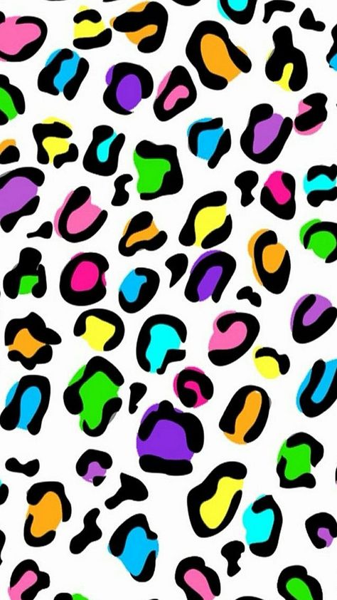 Rainbow Leopard Print Wallpaper Cheetah Print Background, Leopard Print Wallpaper, Cheetah Print Wallpaper, Animal Print Background, Colorful Animal Print, Rainbow Leopard Print, Print Background, Animal Print Wallpaper, Rainbow Leopard