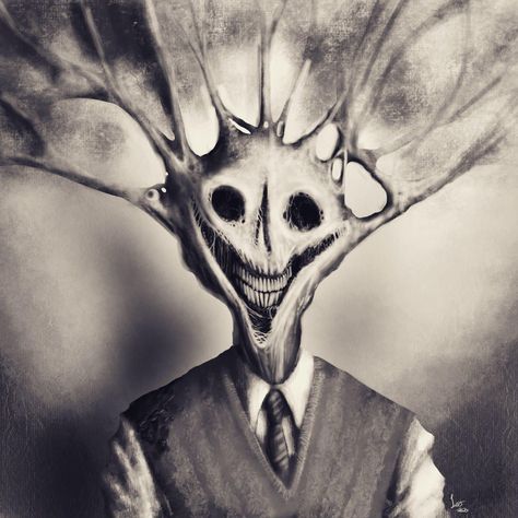 Horror Puppet Art, Disturbing Monster Art, Cosmic Body Horror, Body Horror Inspiration, Monster Drawings Creepy, Andrew Horowitz Fanart, Disturbing Monsters, Creepy Creatures Drawing, Horror Drawings Creepy Demons