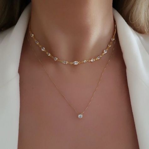 Western Jewellery, Accessorize Jewellery, Diamond Pendants Designs, Diamond Initial Necklace, Instagram Jewelry, Casual Jewelry, Prom Jewelry, Classy Jewelry, Jewelry Essentials