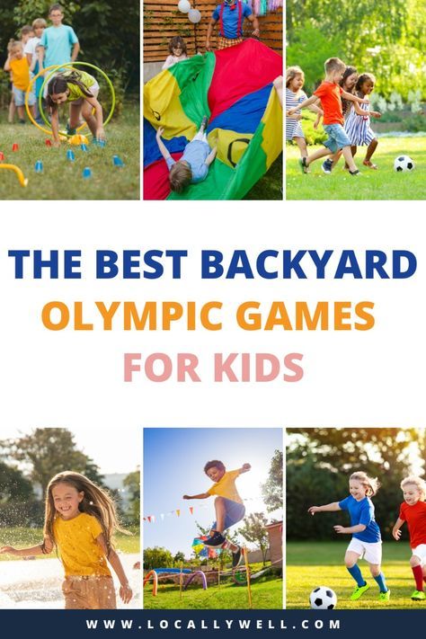 If you're like us you've probably been actively watching the olympic games and we wanted to create a guide for you and your family full of fun olympic games for kids! These are all outdoor games your kids can play at your upcoming olympic theme party or just because! Let us know what you think about these olympic games for kids activities. We've inlcuded water olympics games for kids and over 10 outdoor olympic games for kids. #olympicgames #olympicgamesforkids Backyard Olympics For Kids, Kids Olympics Activities, Olympic Birthday Party For Kids, Olympic Games For Kids Activities, Family Olympic Games Outdoor, Water Olympics, Olympic Themed Activities, Olympic Party Games, Bday Games