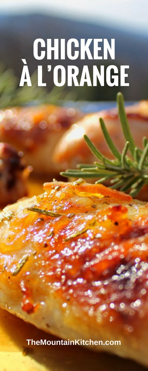 Orange Rosemary Glazed Chicken, Chicken A La Orange, Rosemary Orange Chicken, Sweet Orange Marmalade Chicken, How To Use Orange Marmalade, Orange Chicken Using Orange Marmalade, Marmalade Recipe Chicken, Chicken Marmalade Recipe, Orange Marmalade Recipe Dinners