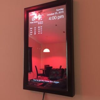 DIY Smart Mirror : 5 Steps - Instructables Smart Mirror Diy, Computer Education, Diy Tech, Tech Diy, Raspberry Pi Projects, Smart Mirror, Pi Projects, Magic Mirror, Arduino Projects