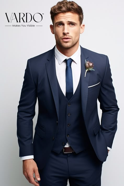 Mens suits navy