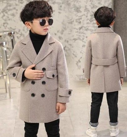 Childrens Coats, Kids Winter Jackets, Autumn Clothes, Outerwear Outfit, Kids Outerwear, Kids Coats, Boys Coat, Double Breasted Jacket