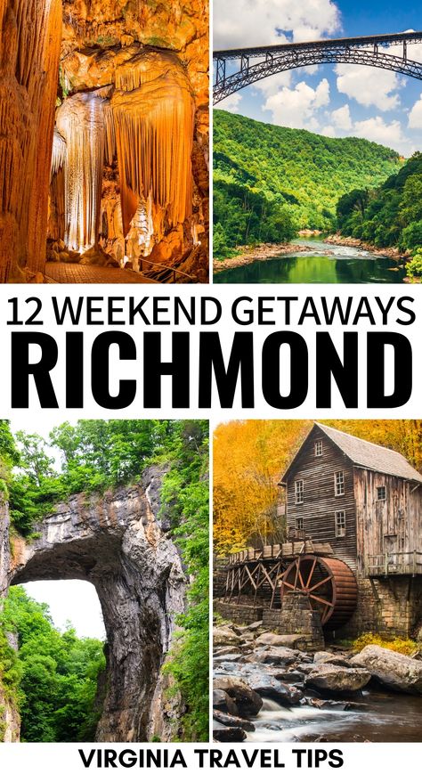 Are you looking to escape the city and find the best weekend trips from Richmond VA? This guide offers some amazing suggestions for a weekend getaway from RVA! | Day trips from Richmond | Weekend getaways from Richmond VA | Richmond weekend trips | Richmond weekend getaways | Places to visit near Richmond | Places to visit in Virginia | Richmond to Washington DC | Hiking in Virginia | National Parks in Virginia | Weekend trips in Virginia | Weekend trips in North Carolina | Things to do in VA Best Places In Virginia, Virginia Travel Destinations, Best Things To Do In Virginia, Weekend Trips In Virginia, Virginia Places To Visit, Best Places To Visit In Virginia, Virginia Day Trips, Virginia Travel Places To Visit, Things To Do In Richmond Virginia