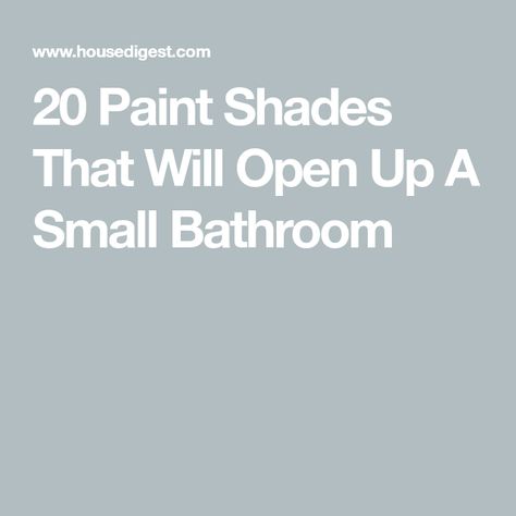 20 Paint Shades That Will Open Up A Small Bathroom Purple Wall Bathroom, Brighten Small Bathroom, How To Brighten Dark Bathroom, Small Bath Paint Colors, Bathroom Decorating Ideas Colors Schemes, Paint Color For Small Bathroom No Window, Small Bathroom Colors No Window, Small Half Bath Paint Colors, Small Bathroom Color Ideas No Windows