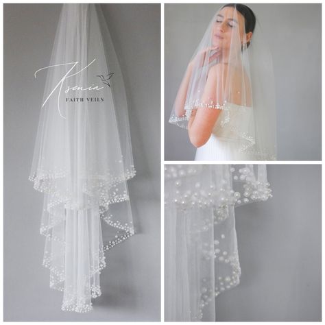 This Wedding Veils item by KseniaFaithVeils has 954 favorites from Etsy shoppers. Ships from Ukraine. Listed on 24 May, 2023 Two Tiered Wedding Veil, Pearl Veil With Blusher, Diy Pearl Veil, Short Pearl Veil, Bridal Tiara With Veil, Pearl Veil Wedding, Pearl Beaded Veil, Tiered Veil, Pearl Edge Veil