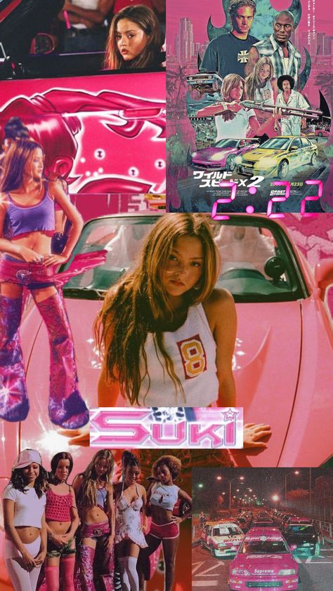 Suki 💗💗💗 Suki Fast And Furious Wallpaper, Suki Fast And Furious, 2fast 2furious, Chica Hip Hop, Fast N Furious, 2fast And 2furious, Y2k Posters, Retro Wallpaper Iphone, Devon Aoki