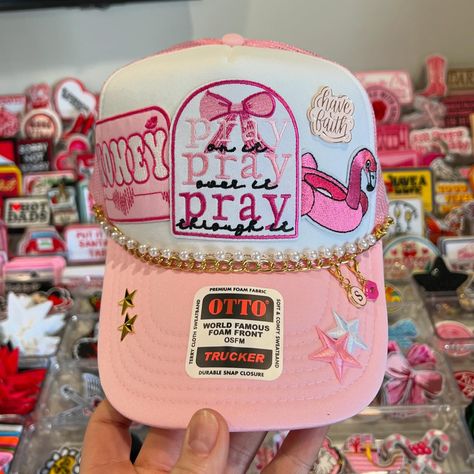 Recent trucker hat bar creations 🎀 Come in and visit our Newport Beach TRUCKER HAT BAR storefront to make your very own! 🌸 . . . #truckerhatbar #hatbar #customtruckerhat #newportbeach #newportbeachhatbar #newportbeachtruckerhatbar #orangecounty #orangecountyca #ochatbar #octruckerhatbar #orangecountyhatbar #orangecountytruckerhatbar #thingstodoinorangecounty Hat Bar, Custom Trucker Hats, Beach Hat, Newport Beach, Store Fronts, Newport, Trucker Hat, Things To Do, Make Your