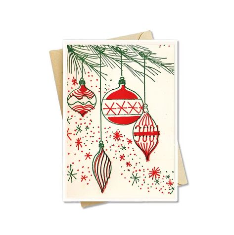 VINTAGE CHRISTMAS CARDS Set of 8 Cards W/ Envelopes Blank | Etsy Christmas Sketch, Retro Vintage Christmas, Ornament Card, Christmas Doodles, Christmas Card Art, Watercolor Christmas Cards, Card Inspo, 수채화 그림, Diy Christmas Cards