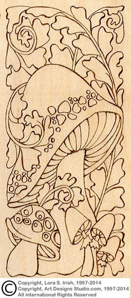 Mushroom Doodles Pyrography Project Wood Burning Ideas Patterns, Practical Crafts, Wood Burning Ideas, Hobby Inspiration, Beginner Wood Burning, Wood Burning Tips, Pyrography Designs, Wood Burning Patterns Stencil, Wood Burning Stencils