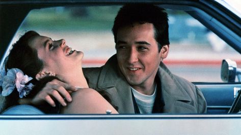 <i>Say Anything</i> (1989) - Cosmopolitan.com 90 Movies, Ione Skye, Happy Tooth, 1990s Movies, Best Romantic Comedies, Romantic Comedies, Charlie Day, Pizza Place, 80s Movies