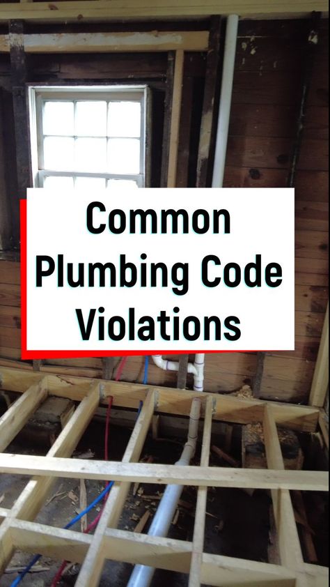 These are a few pretty common plumbing code violations. Bathroom Plumbing Diagram, Laundry Room Plumbing, Toilet Vent, Basement Bathroom Plumbing, Steam Room Shower, Plumbing Rough In, Plumbing Vent, Corner Shower Kits, Plumbing Diagram