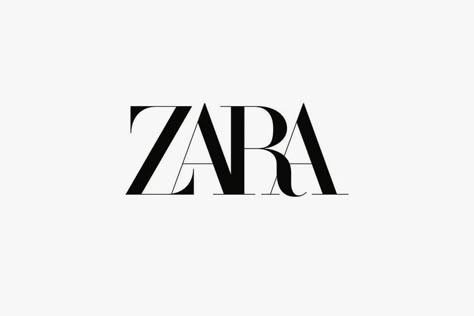 Zara Changes Its Logo | HYPEBEAST Zara Logo, Zara Aesthetic, Stussy Logo, Fashion Logo Branding, Text Logo Design, Fast Fashion Brands, Prada Logo, Christmas Fonts, Zara Fashion