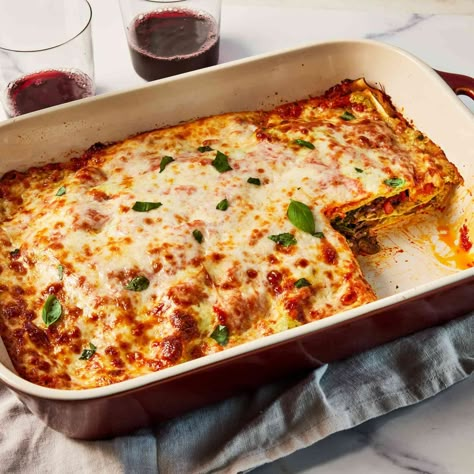 The Only Veggie Lasagna Recipe You’ll Ever Need Vegetarian Main Dishes Dinners, Vegetable Lasagna Recipe, Veggie Lasagna Recipe, Macaroni Goulash, Fall Casseroles, Protein Dinners, High Protein Vegetables, Vegetarian Lasagna Recipe, Pasta Macaroni