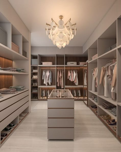 Walk In Closet Ideas Large, Massive Closet Luxury, Mens Walking Closet, Luxury Women Closet, Big Walking Closet, Closet Around Window, Big Closet Aesthetic, Big Closet Ideas, Walking Closet Modernos