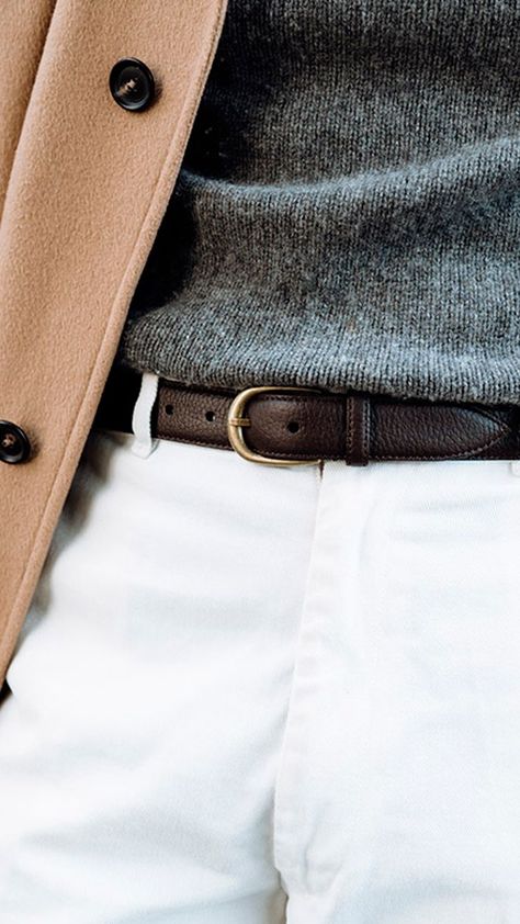 Belt For Man, Casual Belts For Men, Belts Men Fashion, Men’s Belts, Men Belts Fashion Style, Belt Men Outfit, Men’s Accessories, Men Belt Outfit, Belt Outfit Men