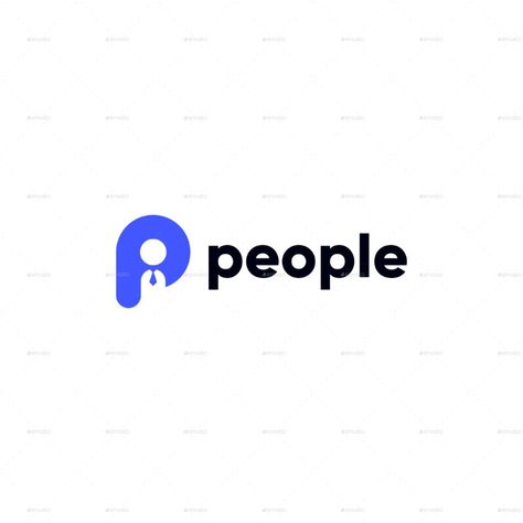 letter P logo people Simple Logo Ideas, Resume Logo, P Letter Logo Design, Pro Logo Design, Letter P Logo Design, Person Logo, People Logo Design, P Letter Logo, Hr Logo