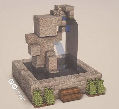 Minecraft Yard Ideas Design, Minecraft Build Statue, Statue Design Minecraft, Minecraft Gravestone Design, Minecraft Execution Stand, Minecraft Statue Builds, Mc Statue Ideas, Minecraft Direction Signs, Minecraft Building Ideas Midevil