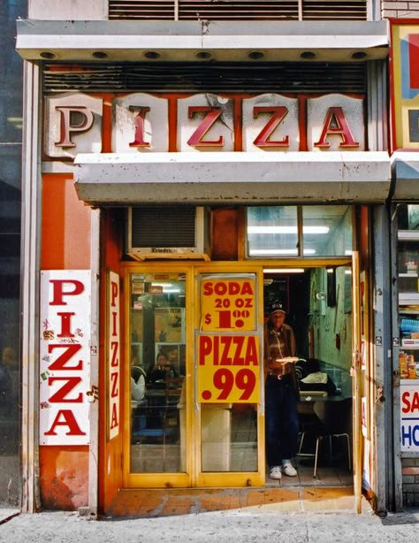 https://flic.kr/p/r31Hsd | Pizza, Midtown Manhattan, NYC. Vintage Pizza Shop, Cafe Entrance, Old School Pizza, Pizza Stand, Pizza By The Slice, Brooklyn Pizza, Detroit Pizza, Nyc Pizza, Romans Pizza