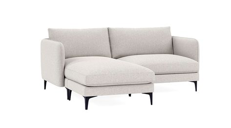 The 12 Best Sectional Couches for Small Spaces in 2022 Chaise Lounge Small Spaces, Loveseat Sectional With Chaise, Teen Sectional Sofa, Love Seat Sectional, Small Couch With Ottoman, Small Space Sectional Sofa Living Room, Small Sectional Couch With Chaise, Sectional Sofas For Small Spaces, Apartment Size Sectional Sofa