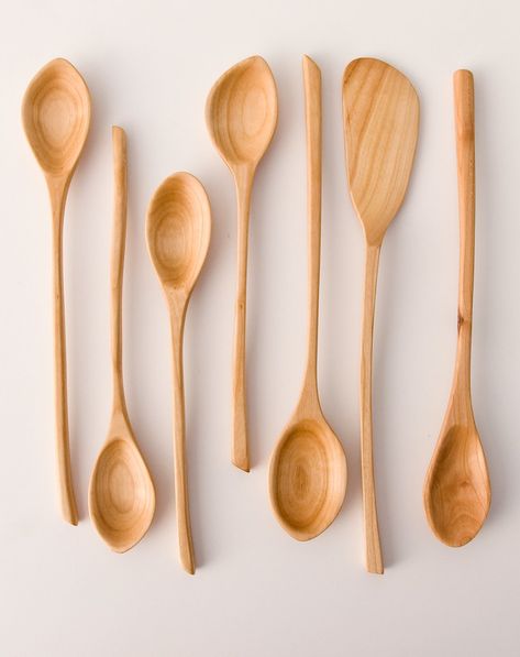 Wooden Spoon Carving, Wood Kitchen Utensils, Hand Carved Wooden Spoons, Handmade Wooden Spoons, Wood Spoon Carving, Carved Spoons, Wood Utensils, Wooden Kitchen Utensils, Spoon Carving