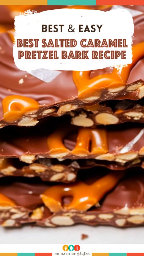 Best Salted Caramel Pretzel Bark, Salted Caramel Chocolate Pretzel Bark, Carmel Pretzel Bark, Pretzel Dessert Recipes, Cracker Bark, Pretzel Bark Recipes, Salted Caramel Pretzel Bark, Caramel Pretzel Bark, Pretzel Recipes