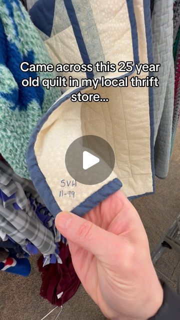 Maggie Nelson on Instagram: "They were practically next to each other on the thrift store rack, too 🥹 #slowfashion #upcycling #vintagestyle #thriftflip #thriftedfashion #sewing" Quilt Upcycle Ideas, Best Thrift Finds, Sewing Flips, Patchwork Tshirt Diy, Clothing Rework, Upcycled Fashion Refashioning, Old Quilts Repurposed Ideas, Thrift Crafts, Thrift Upcycle Clothes