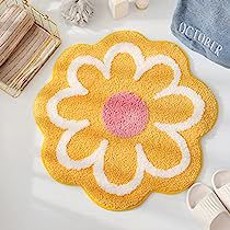 Baby Crawling Mat, Flower Bath Mat, Bedside Rugs, Floor Rugs Living Room, Cute Bath Mats, Flower Rug, Bedside Rug, Plush Rug, Tianjin