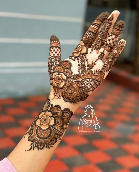 Latest Arabic Mehndi Designs, Front Mehndi Design, Khafif Mehndi Design, Floral Henna Designs, Mehndi Designs Bridal Hands, Very Simple Mehndi Designs, Simple Mehndi Designs Fingers, Stylish Mehndi, Full Mehndi Designs