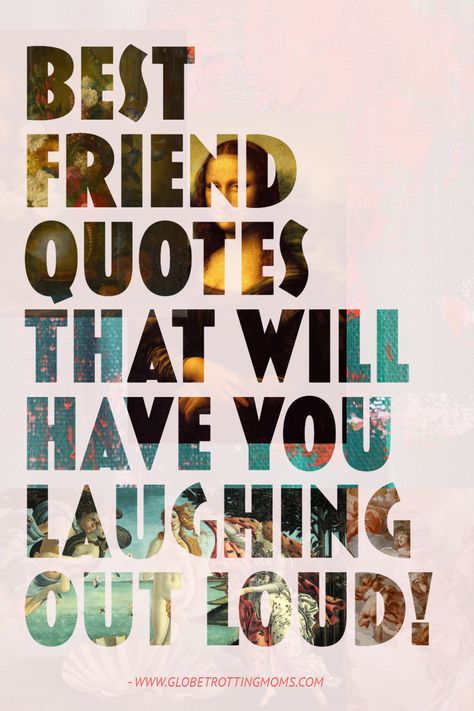 Your best friend is the one who makes you laugh even when you feel like crying. Celebrate your bond with these hilarious quotes that perfectly capture the spirit of your friendship.  From witty one-liners to sarcastic quips, these quotes will have you and your bestie ROFL-ing in no time. So, save them, share them, and try them out on your next BFF date!  #funnybffquotes #bffhumor #laughoutloud Greatest Friendship Quotes, I Got Your Back Quotes Friendship, I Love You My Friend Quotes, Friends No Matter What Quotes, Quotes On Friendship Funny, Happy Quotes About Friends, Tribe Friendship Quotes, Old Friends And New Friends Quote, Quotes About Friendship Funny Hilarious