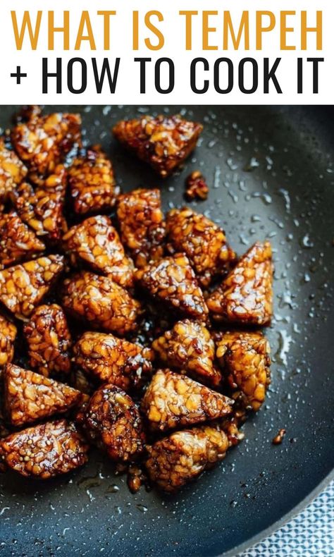 The best marinated tempeh recipe, tempeh cooking tips and loads of vegan recipes that prove tempeh can be absolutely delicious and healthy. Quick Tempeh Recipes, Vegan Recipes With Tempeh, Marinated Tempeh Recipes, Recipes Using Tempeh, Bbq Tempeh Recipes, Tempeh Recipes Easy, Healthy Tempeh Recipes, Tempeh Marinade Recipes, Best Tempeh Recipes