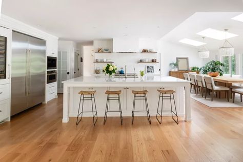 Kitchen No Pendant Lights, Kitchen Island Without Pendants, Kitchen Islands Without Pendant Lights, Island With No Pendant Lights, Kitchen Island No Pendant Lights, Kitchen With No Pendant Lights, Can Lights Over Kitchen Island, Island Without Pendant Lights, No Pendants Over Island