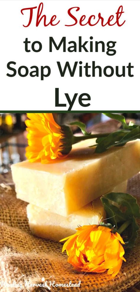 Tallow Soap Recipe Without Lye, Natural Handmade Soap, Tallow Soap Recipe No Lye, All Natural Soap Recipes, Lye Free Soap Recipes, Lard Soap Recipe, Making Soap Without Lye, Lye Free Soap, Organic Soap Recipe