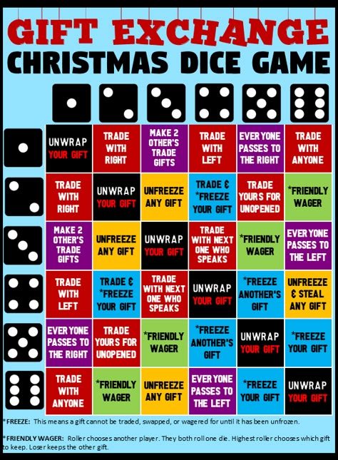 Christmas Backyard Games, Family Game Night Ideas Christmas, Christmas Movie Birthday Party Ideas, Rob Your Neighbor Game Ideas, Black Christmas Games, Funny Christmas Theme Ideas, Christmas Dinner Games Families, Class Party Ideas Christmas, Fun Office Christmas Ideas