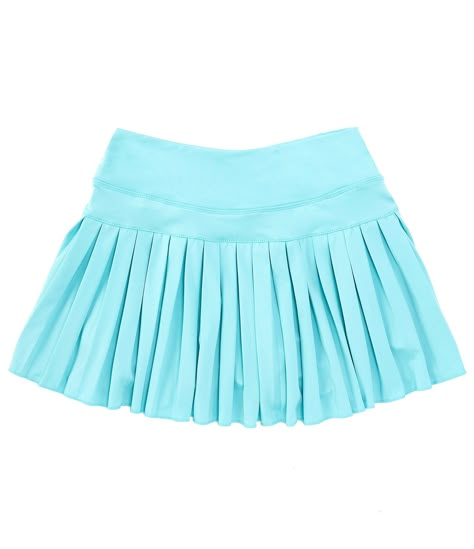 From GB Girls, this skirt features:Solid Mid-risePull-on stylingMini lengthBuilt-in shortsPleated detailingRounded hemlineAthleisure silhouettepolyester/spandexMachine wash/tumble dryImported. Pleated Skirt Shirt, Preppy Clothes For School, Cheap Preppy Stuff, Preppy Stuff To Buy, Preppy Bottoms, Preppy Christmas Wishlist, Cute Preppy Clothes, Preppy Skirt Outfits, Cheap Preppy Clothes