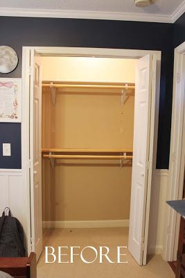 Small Room Ikea, Ikea Closet System, Small Closet Hacks, Small Closet Makeover, Diy Kast, Ikea Closet Hack, Diy Closet System, Ikea Closet Organizer, Cheap Closet