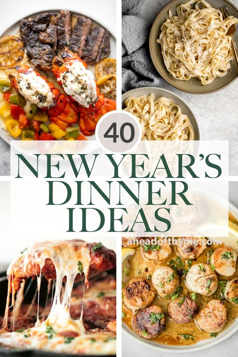 New Year Dinner Ideas, Progressive Dinner Ideas, Dinner Ideas Easy Recipes, New Year's Eve Dinner, New Year Dinner, Progressive Dinner, New Years Eve Dinner, New Years Dinner, About New Year