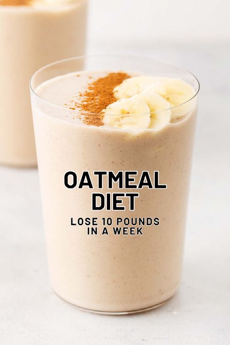 Oatmeal Diet: Lose 10 Pounds Fast and Easy with Oatmeal 1200 Calorie Diet Meal Plans, Oatmeal Diet Plan, Oatmeal Diet, Fruit Lunch, Sugar Free Pudding, Low Fat Yogurt, Lose 10 Pounds, Oatmeal Recipes, 20 Pounds