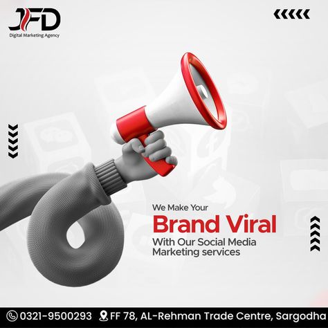 Creative Ads For Digital Marketing Agency, Marketing Agency Ads, Digital Marketing Creative Ads, Social Media Day, Social Media Advertising Design, Hand Photo, Creative Poster, Social Media Marketing Agency, Ad Agency