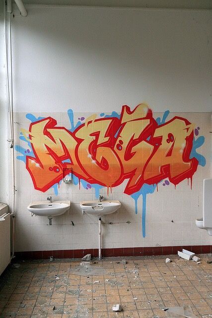 Graffiti Interior, Mega City, Graffiti Art Letters, Graffiti Wildstyle, Tag Street Art, Graffiti Piece, Graffiti Writing, Graffiti Doodles, Posca Art