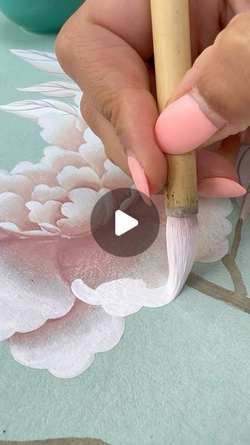 Diane Hill on Instagram: "Hand painting a Chinoiserie design for @hillhouse 2024 artists edition Nap Dress. It’s available online today and I’ll be hanging at @libertylondon tomorrow to celebrate the launch.  I painted the design on blue India tea paper using Chinoiserie brushes, both of which are available to buy on my website.   Looking forward to wearing the dress this week! 🙌🏼  #napdress #napdressnation #napdresssummer #hillhousehome #Chinoiserie #chinoiseriechicstyle #chinoiserieart #chinoiserieartist #watercoloring #watercolorart #waterblog #watercolor_art #watercolorillustration #gouachepaint #gouacheillustration #gouachepainting #art #artist #artstudio #artistsoninstagram #artwork #painting #chinoiseriechic #chinoiseriewallpaper" Chinoiserie Artwork, Chinoiserie Paintings, Paint Practice, Chinoiserie Wall Art, French Chinoiserie, Tea Paper, Chinoiserie Art, Acrylic Painting Inspiration, Chinoiserie Design