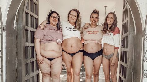 Four moms showed off their postpartum bodies on social media and were met with hate — but also love Postpartum Bodies, Dad Bodies, Viral Photos, Body Neutrality, Instagram Projects, Mom Body, Stomach Muscles, Post Baby Body, Mom Bod