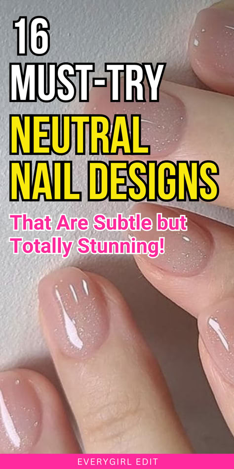 neutral nails, neutral nail designs, neutral nail ideas, neutral nail art, neutral nail inspo. Ombre Neutral Nails Short, Natural Looking Sns Nails, Classy Short French Nails, Nail Shape Short Nails, Natural Sns Nails Short, Short Coffin Neutral Nails, Light Natural Nail Color, Best Nails For Short Fingers, Natural Nails For Nurses