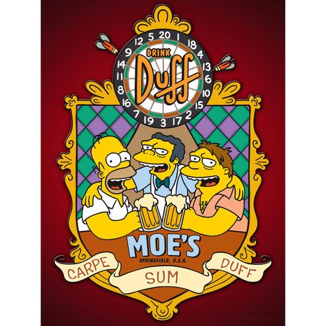 The Simpsons: Duff Beer Tavern Sign The Simpsons Family, Duff Beer, Simpsons Art, The Simpson, Homer Simpson, Futurama, The Duff, The Simpsons, Satire